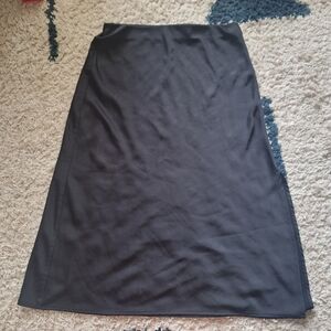 A New Day Black Midi Skirt
